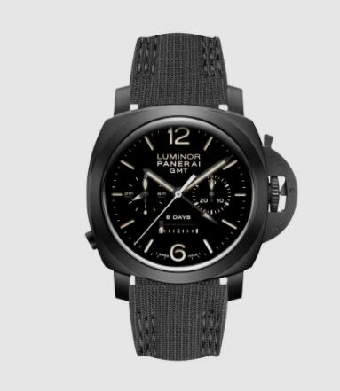 Panerai Luminor Chrono Monopulsante 8 Days GMT 44mm Replica Watch PAM00317